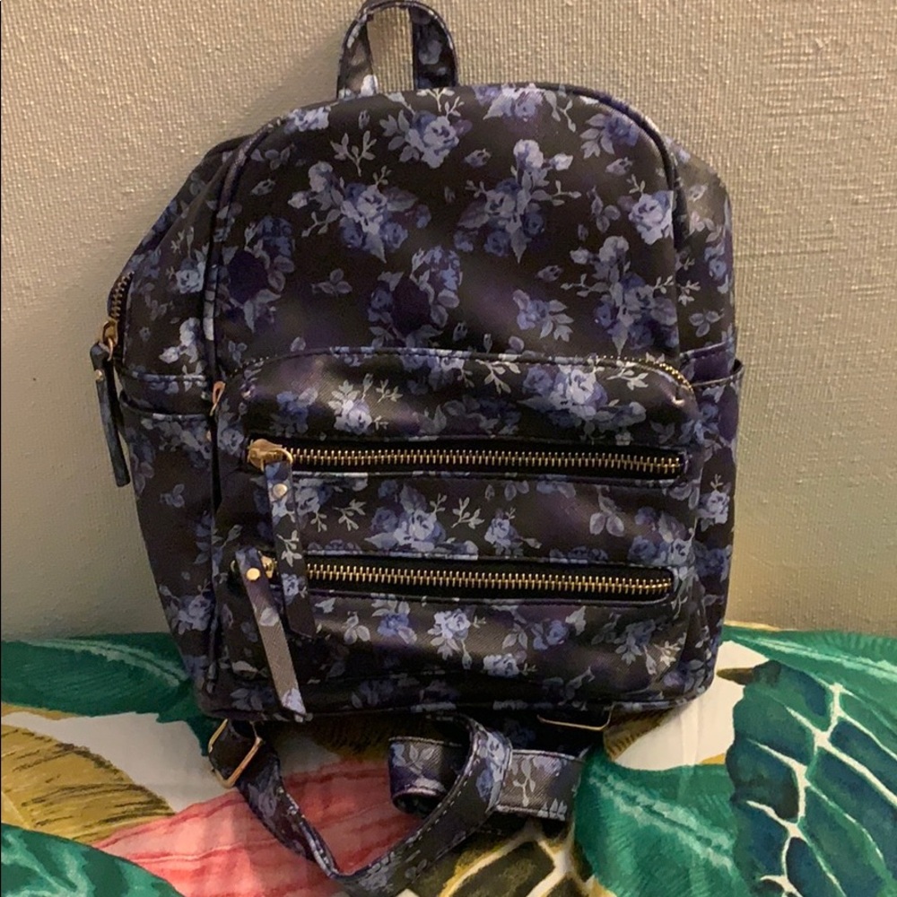 Blue Mini Backpack